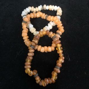 Stretch bead fashion bracelets